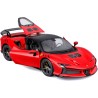BBURAGO - Ferrari SF90 XX Stradale, Auto Diecast in Scala 1:24, Replica Dettagliata della Supercar, Porte e Bagagliaio Apribili
