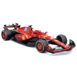 Bburago - Ferrari SF-24 Leclerc, Modello Scala 1:24, Figure Pilota