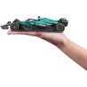 Bburago - Aston Martin AMR25 Alonso, Modello Scala 1:24, Figure Pilota