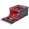 Bburago - Ferrari SF-25 Hamilton, Playset Pit Stop Scala 1:43