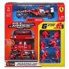 Bburago - Ferrari SF-25 Hamilton, Playset Pit Stop Scala 1:43