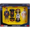 Bburago 1/43 Racing - Red Bull RB21 2PK Modelli da collezione per 14+ anni
