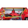 MAISTO TECH Veicolo Radiocomandato Ferrari SF-23 Leclerc Scala 1:24, RC 2,4 GHz con Batteria al Litio e Sterzo Semi Proporziona