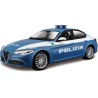 BBURAGO - Auto Polizia - Modellino Realistico Auto in Scala 1:43 (Scelta Casuale tra i Modelli Disponibili), Licenza Ufficiale 