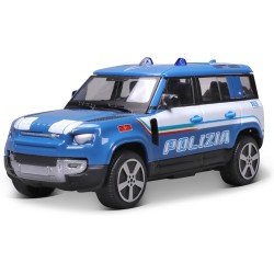BBURAGO - Auto Polizia - Modellino Realistico Auto in Scala 1:43 (Scelta Casuale tra i Modelli Disponibili), Licenza Ufficiale 