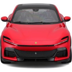 BBURAGO Ferrari Purosangue R&P - Modellino Realistico Auto in Scala 1:24, Licenza Ufficiale Ferrari, Età Consigliata 3+ Anni