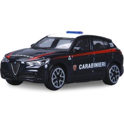 BBURAGO - Auto Carabinieri - Modellino Realistico Auto in Scala 1:43 (Scelta Casuale tra i Modelli Disponibili), Licenza Uffici