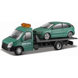 BBURAGO - Carro Attrezzi con Auto Bburago - Modellino Realistico Carro Attrezzi in Scala 1:43 (Scelta Casuale tra i Modelli Dis
