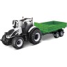 BBURAGO Trattori Motorizzati con Rimorchio - Modellino Realistico Trattore di 10 CM (Scelta Casuale tra i Modelli Disponibili),