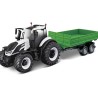 BBURAGO Trattori Motorizzati con Rimorchio - Modellino Realistico Trattore di 10 CM (Scelta Casuale tra i Modelli Disponibili),