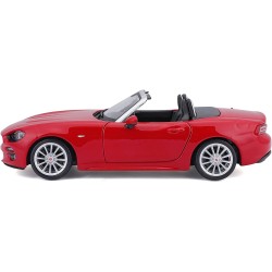 Bburago - FIAT 124 SPIDER 2016 1:24 ROSSO