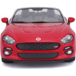 Bburago - FIAT 124 SPIDER 2016 1:24 ROSSO