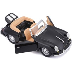 Bburago 18-22078 Bijoux Porsche 356B Cabriolet (1961) - Modellino in scala 1:24, colori: Assortiti