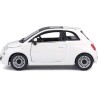 Bburago - Fiat 500 (2007) Bianco, Auto Diecast in Scala 1:24, Replica Dettagliata con Porte e Cofano Apribili, Licenza Ufficial