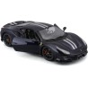 Bburago Ferrari 488 Pista (2018): modello auto in scala 1:24, Ferrari Race & Play serie, porte mobili, blu (18-26026B)