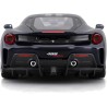 Bburago Ferrari 488 Pista (2018): modello auto in scala 1:24, Ferrari Race & Play serie, porte mobili, blu (18-26026B)
