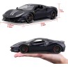 Bburago Ferrari 488 Pista (2018): modello auto in scala 1:24, Ferrari Race & Play serie, porte mobili, blu (18-26026B)