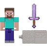 Mattel - Minecraft, Steve Personaggio e Accessori