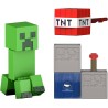 Mattel - Minecraft, Creeper Action Figure con Accessori