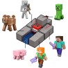 Mattel - Minecraft, Creeper Action Figure con Accessori