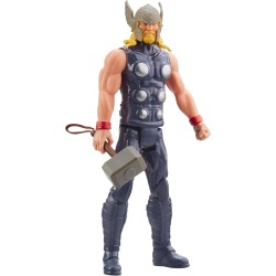 Hasbro Marvel Avengers, Titan Hero Series, Action Figure di Azione Supereroi di Thor, Ottima Idea Regalo, 30 cm