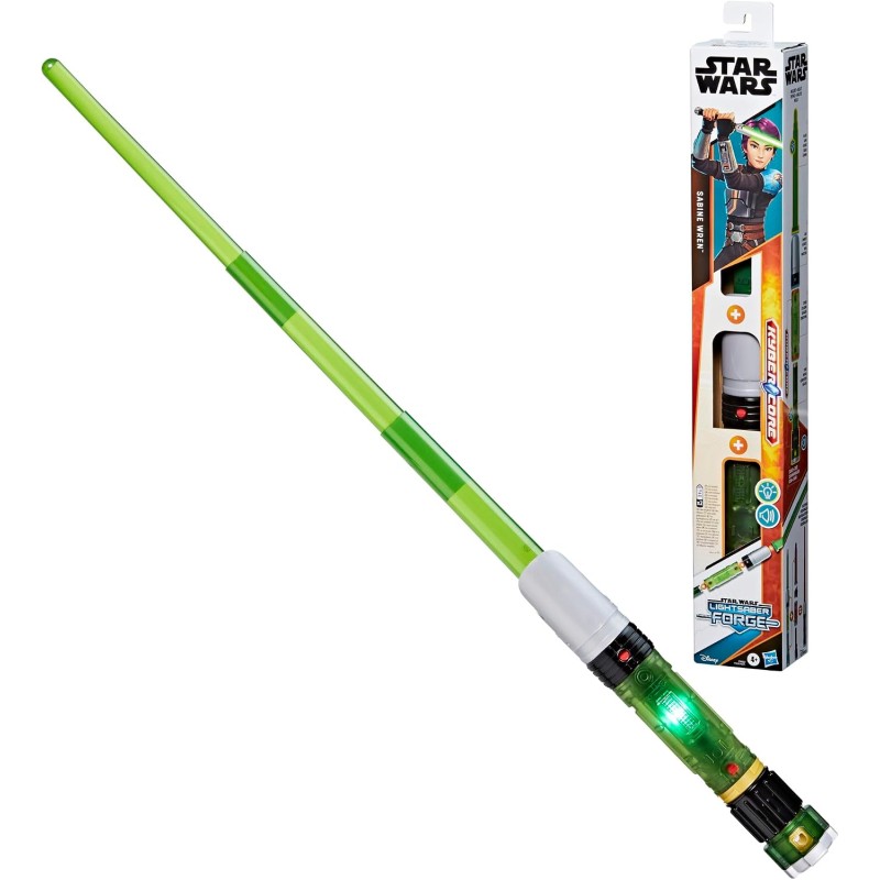 Hasbro Star Wars Lightsaber Forge Kyber Core Roleplay Replica Electronic Lightsaber Sabine Wren