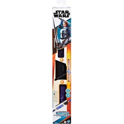 Star Wars Hasbro, Lightsaber Forge Kyber Core Darksaber, Spada Laser Giocattolo Elettronica dei Personaggi della Serie, Design 