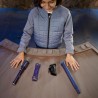 Star Wars Hasbro, Lightsaber Forge Kyber Core Darksaber, Spada Laser Giocattolo Elettronica dei Personaggi della Serie, Design 