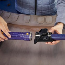 Star Wars Hasbro, Lightsaber Forge Kyber Core Darksaber, Spada Laser Giocattolo Elettronica dei Personaggi della Serie, Design 