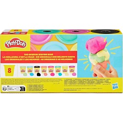 Hasbro Play-Doh 8 Colori vivaci, vasetti di pasta modellabile da 85 g