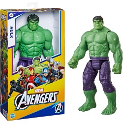 Hasbro Marvel Avengers Titan Hero Series Blast Gear, Action Figure di Hulk, Classe Deluxe, di 30 cm, per Bambini dai 4 Anni in 