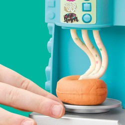 Hasbro Play-Doh Negozio di ciambelle, set di pasta modellabile, giocattolo a forma di cibo, attività creative per bambini dai 3