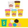 Hasbro Play-Doh Negozio di ciambelle, set di pasta modellabile, giocattolo a forma di cibo, attività creative per bambini dai 3