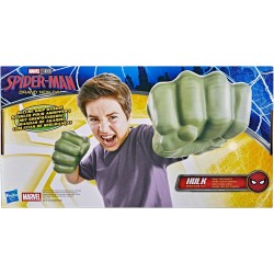 Hasbro Marvel, Spider-Man:Brand New Day, Super pugni gamma di Hulk, giocattoli in gommapiuma per roleplay di supereroi, complem