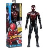 Hasbro - Marvel Spider-Man Titan Series, Action figure di Miles Morales in scala da 30 cm, giocattolo di supereroi per bambini 