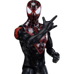 Hasbro - Marvel Spider-Man Titan Series, Action figure di Miles Morales in scala da 30 cm, giocattolo di supereroi per bambini 