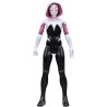 MaHasbro - Marvel Spider-Man Titan Series, Action figure Deluxe Ghost-Spider da 30 cm, giocattolo di supereroi per bambini dai 