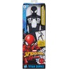 Hasbro - SPIDER-MAN Marvel Titan Series, Action figure Deluxe in costume nero da 30 cm, giocattolo di supereroi per bambini dai