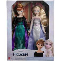 Mattel - Disney Frozen Anna ed Elsa Regina delle Nevi (Jupesa HMK51)