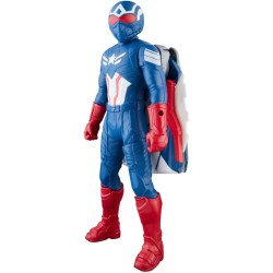 Hasbro - Marvel Avengers Captain America: coraggioso New World Flight Mode action figure con accessori, giocattoli super eroi d