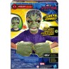 Hasbro - Marvel Studios Spider-Man: Brand New Day, Maschera elettronica parlante di Hulk Selvaggio, giocattolo per roleplay, co