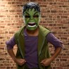 Hasbro - Marvel Studios Spider-Man: Brand New Day, Maschera elettronica parlante di Hulk Selvaggio, giocattolo per roleplay, co