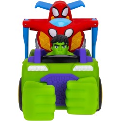Spidey e i suoi fantastici amici SNF0323 – Team Up veicolo, combinazione di Hulk Veicolo & Spidey Jet