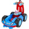 Marvel Spidey and His Amazing Friends Team Spidey Flip and Reveal Cruiser - Veicolo double-face da 27,9 cm con luci, suoni e la