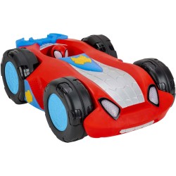 Marvel Spidey and His Amazing Friends Team Spidey Flip and Reveal Cruiser - Veicolo double-face da 27,9 cm con luci, suoni e la
