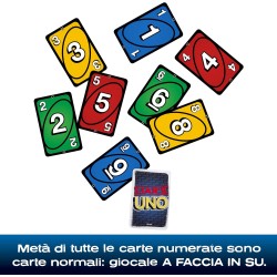 Mattel Games Liar s UNO Gioco di Carte, 7+ anni, 2-10 Giocatori