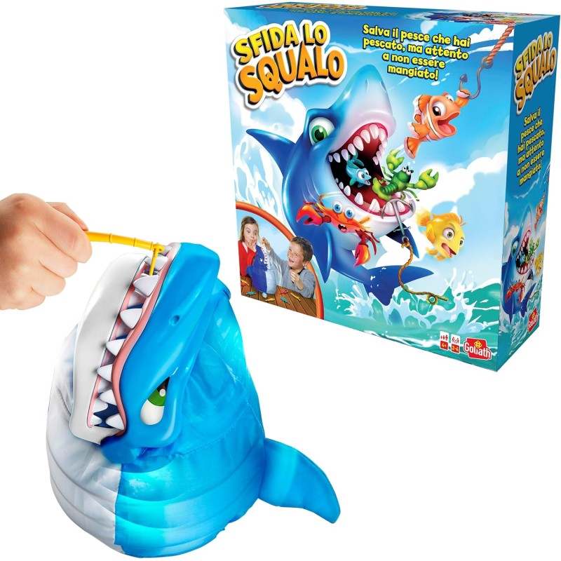 Goliath Sfida lo Squalo - Gioco Interattivo per Bambini dai 4 Anni