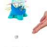 Mattel Games ​Salve le Scimmie Jurassic World La Rinascita, gioco per bambini e famiglia con torre oceanica e spinosauri ispira
