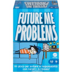 Future Me Problems - gioco di carte di Sarah s Scribbles, con 2 mazzi di carte, da 2 a 4 giocatori, perfetto per le serate di g