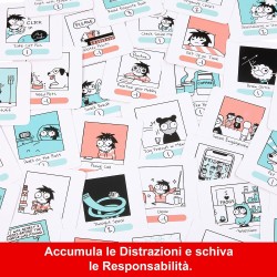 Future Me Problems - gioco di carte di Sarah s Scribbles, con 2 mazzi di carte, da 2 a 4 giocatori, perfetto per le serate di g